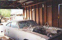 Where the car sat for 20 years.